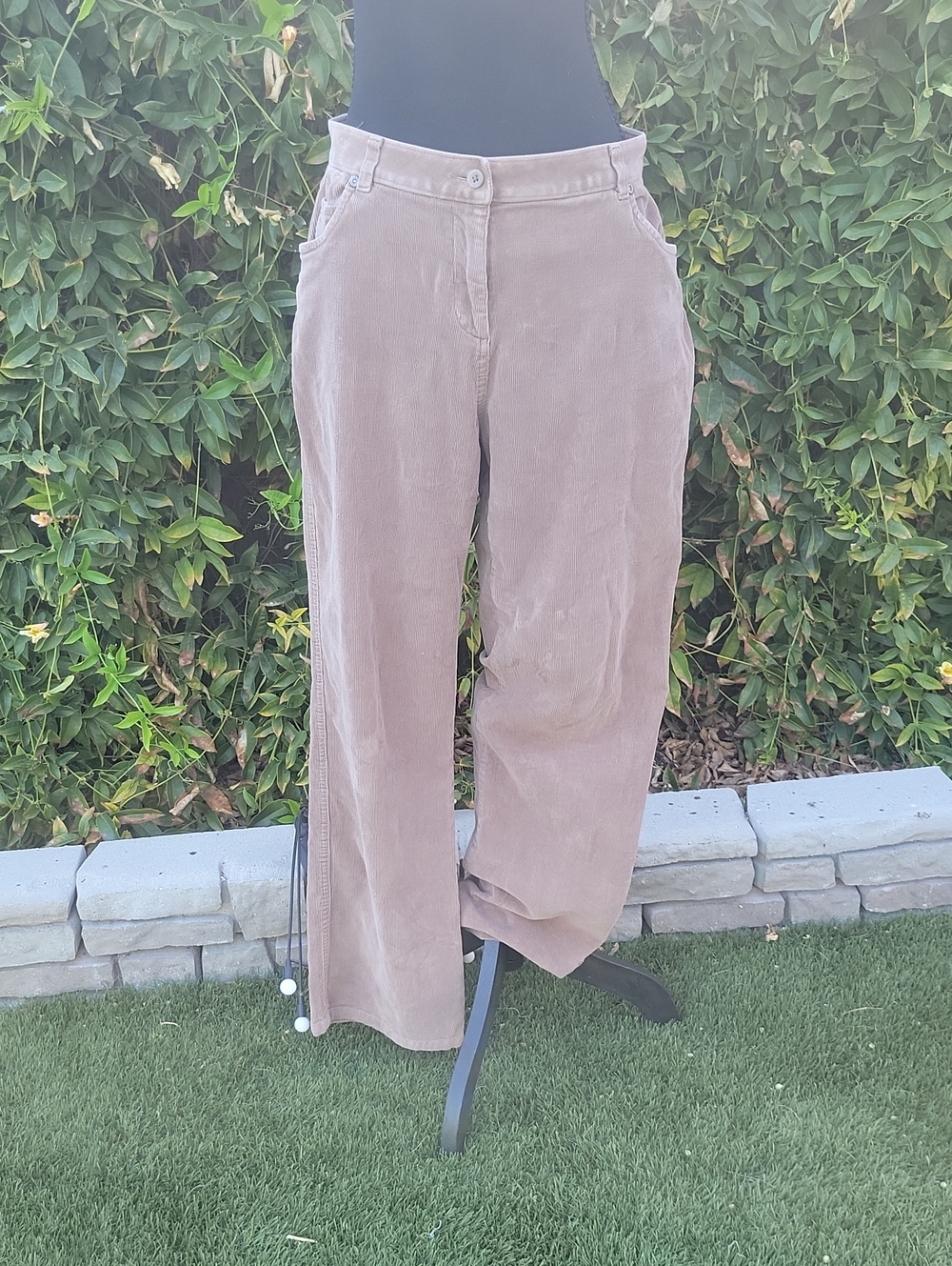 Woolrich Brown Wide-Leg Corduroy Pants